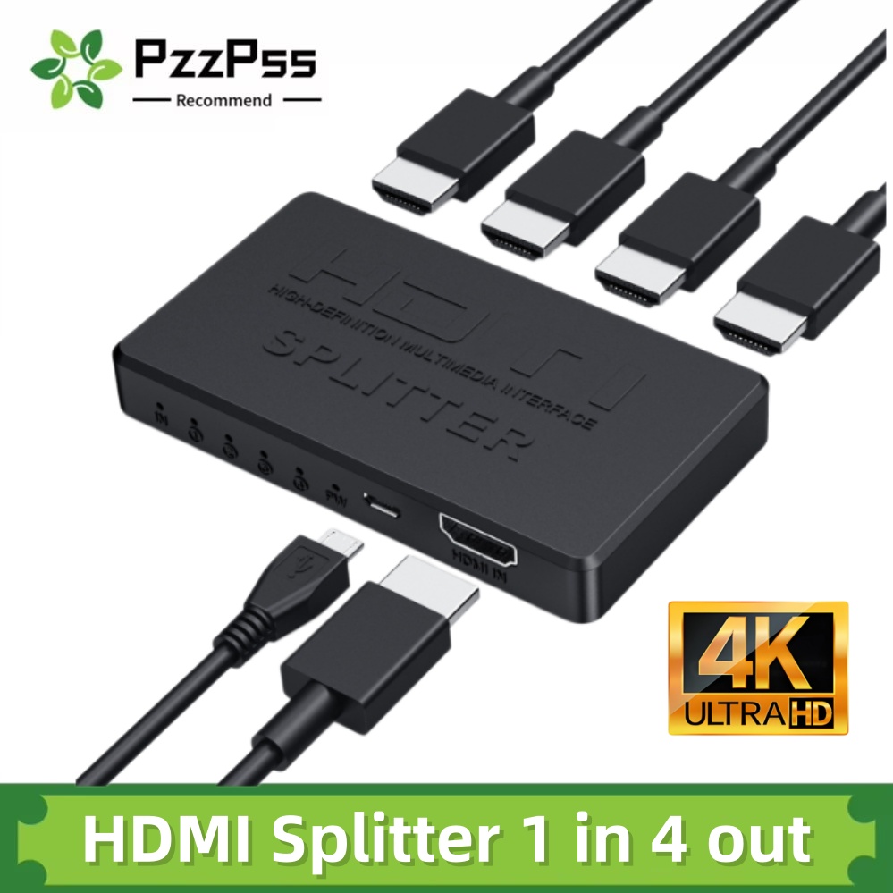 Esports Gaming Hub - Video sakelar HD 4K HDMI 4x1,