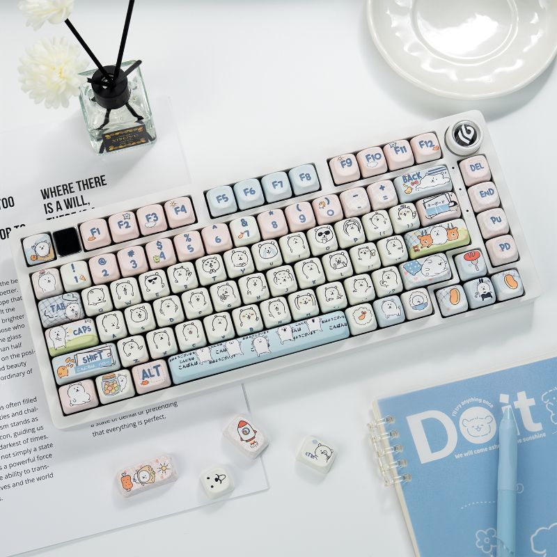 Keyboard Tenkeyless - Keycap PBT Dye Sub MOA Joke