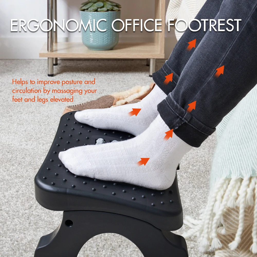 Footrest Under Desk - Sandaran Kaki Ergonomis di Bawah Meja