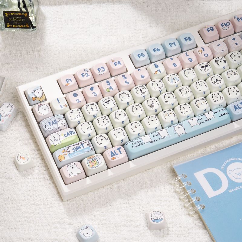Keycap PBT Dye Sub MOA Joke Be - Keyboard Tenkeyless ulasan dan harga