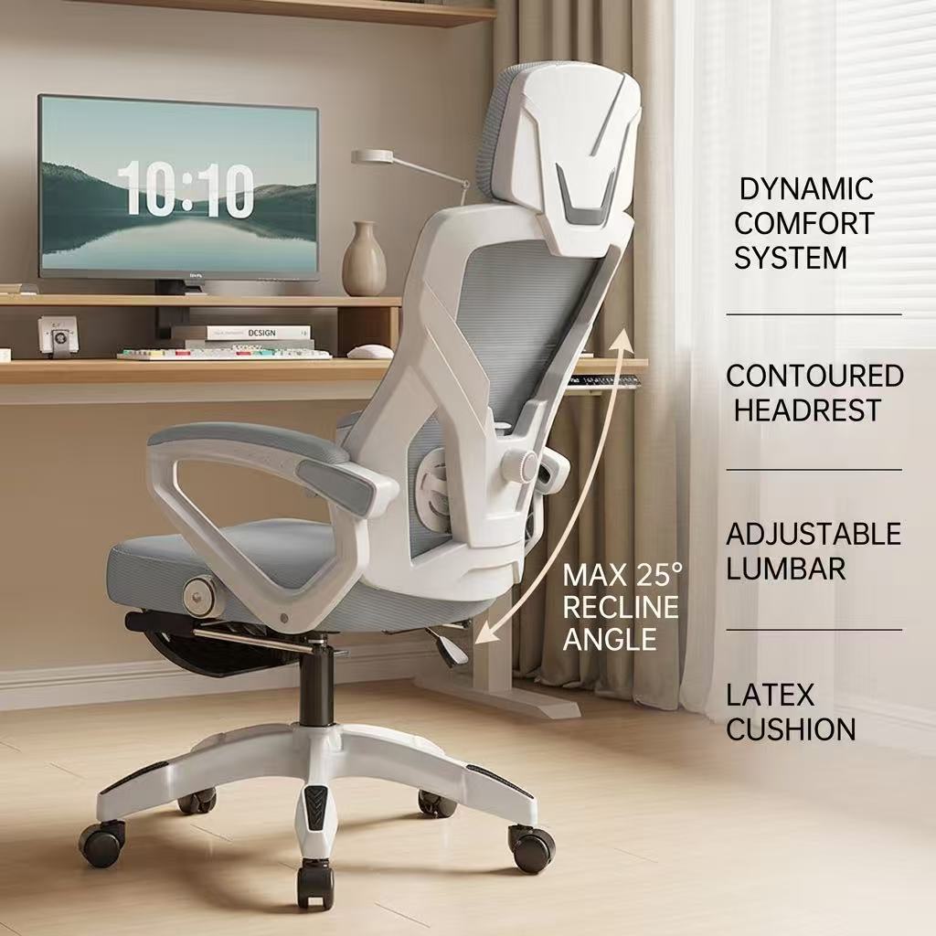 Kursi Kantor Gaming Ergonomis  - Footrest Under Desk ulasan dan harga