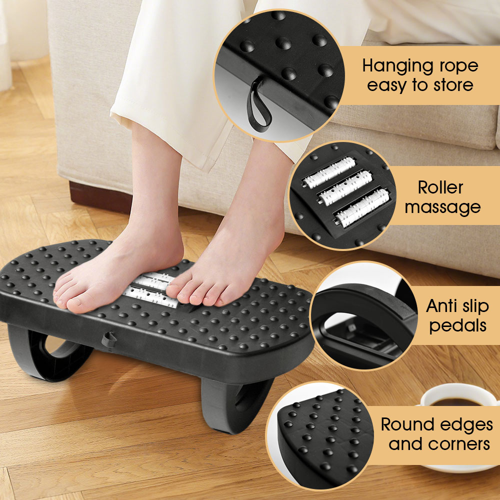 Bangku Kaki Kantor Rumah Porta - Footrest Under Desk ulasan dan harga