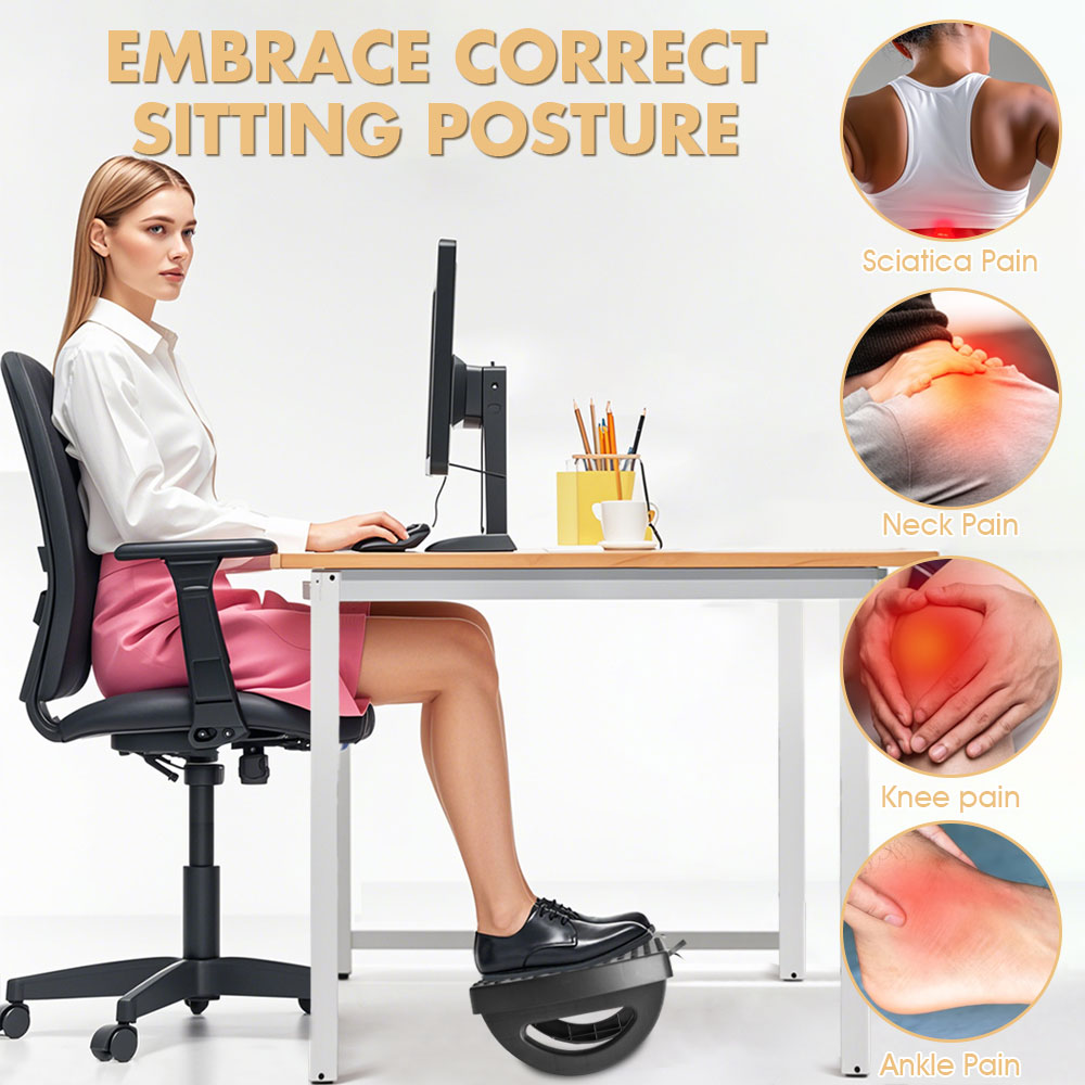 Bangku Kaki Kantor Rumah Porta - Footrest Under Desk ulasan dan harga
