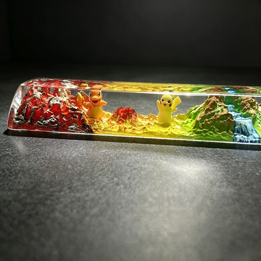 Keycap Tiga Dimensi Pokémon Ee - Keyboard Tenkeyless ulasan dan harga
