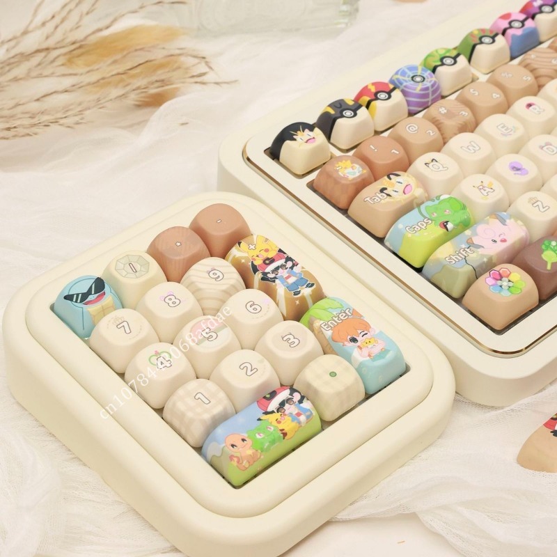 Keycap Anime Pokemon MOA Tingg - Keyboard Tenkeyless ulasan dan harga