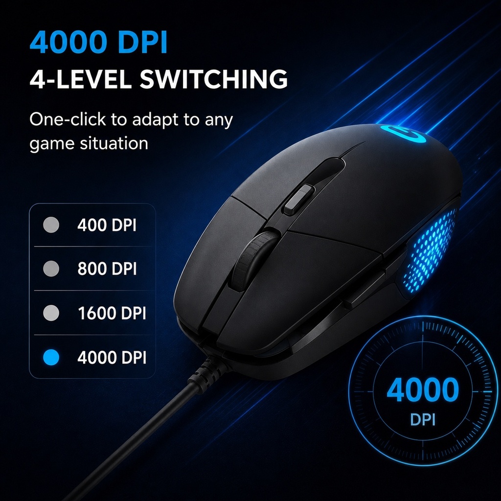 Mouse Optik Berkabel Logitech  - Zero Esports Gaming Gear ulasan dan harga
