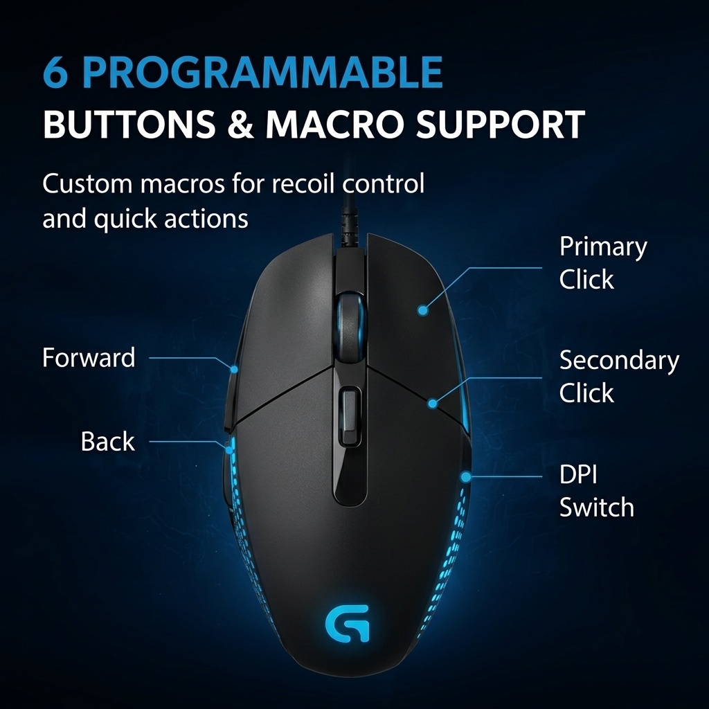 Mouse Optik Berkabel Logitech  - Zero Esports Gaming Gear ulasan dan harga
