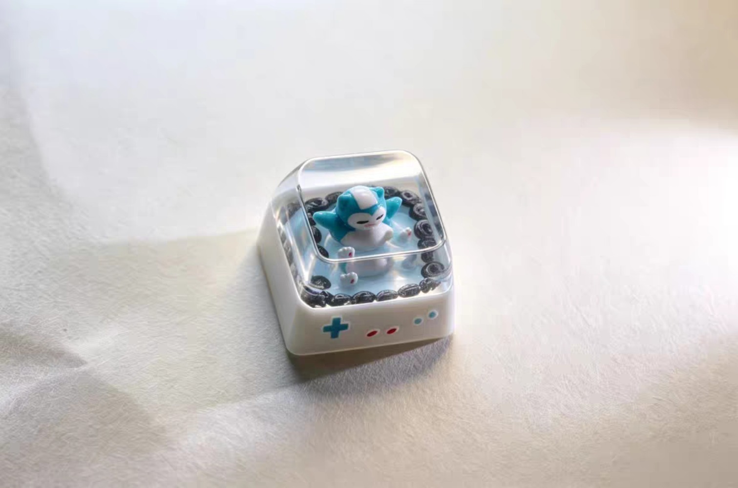 Keycap Resin Transparan Pokémo - Keyboard Tenkeyless ulasan dan harga